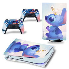 Animation Lilo & Stitch PS5 Disk Edition Skin Sticker Decal Cover for
