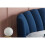 Birlea Blue Double Ottoman Bed Frame 4FT6 Fabric Storage Bed Birlea Lottie Fan Design 4