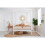 Birlea Four Poster Bed King Size Birlea Mercia White 5Ft Solid Pine Frame Canopy 3