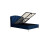 Birlea Blue Double Ottoman Bed Frame 4FT6 Fabric Storage Bed Birlea Lottie Fan Design 1