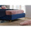 Birlea Blue Double Ottoman Bed Frame 4FT6 Fabric Storage Bed Birlea Lottie Fan Design 6