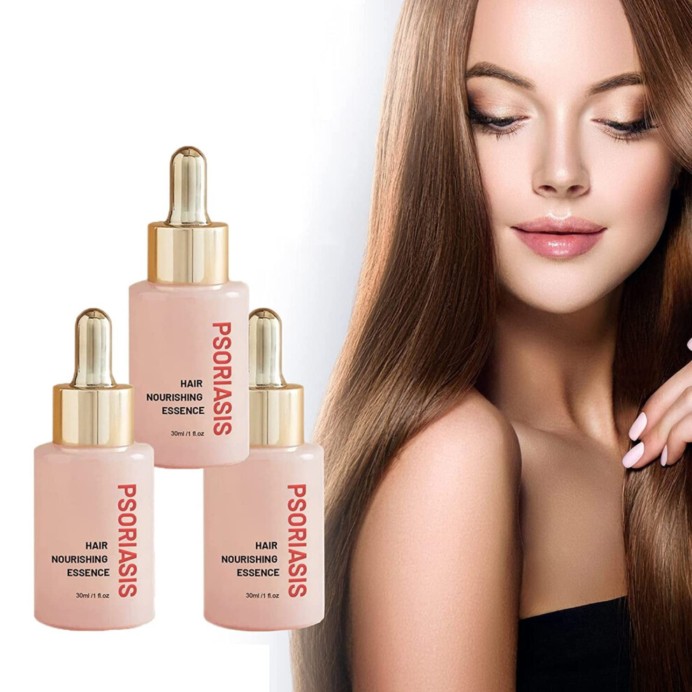 (3pcs) Follicle Nourishing Hair Growth Serum, Psoriasis Hair Nourishing Essence, Hair Regrowth Serum for Thicker Longer