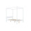 Birlea Four Poster Bed King Size Birlea Mercia White 5Ft Solid Pine Frame Canopy 9