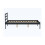 Birlea Black Small Double Bed Frame 4FT Bedstead Birlea Luka Solid Pine Traditional 6