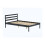 Birlea Black Small Double Bed Frame 4FT Bedstead Birlea Luka Solid Pine Traditional 7
