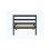 Birlea Black Single Bed Frame 3FT Bedstead Birlea Luka Solid Pine Traditional Design 9