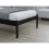 Birlea Black Single Bed Frame 3FT Bedstead Birlea Luka Solid Pine Traditional Design 4