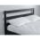 Birlea Black Small Double Bed Frame 4FT Bedstead Birlea Luka Solid Pine Traditional 3