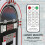 Jukebox Anni '50 con Vinile CD USB Bluetooth SD/MMC Memory Card Radio FM e AUX 8