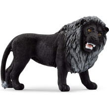 Schleich Wild Life Wildtier-Spielzeugfigur für Kinder ab 3 Jahren, Schattenlöwe, brüllend (Sonderausgabe), Mehrfarbig