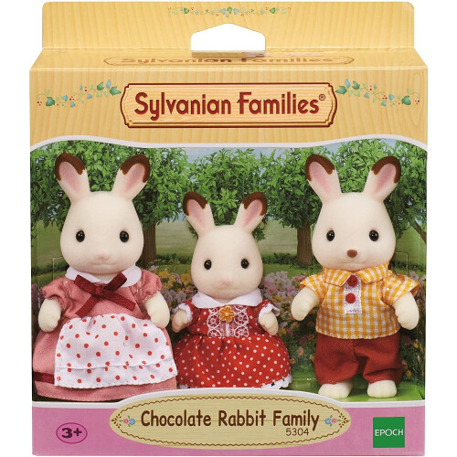 Sylvanian Families Sylvanian Families Chocolate Rabbit Family