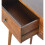 Mid Century Console Table Nordic Vanity Unit Vintage Solid Wood Dressing Desk 3