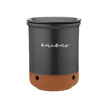 Ladelle Eco Onion Jar Charcoal