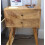 Nordic Bedside Table Mid Century Side Cabinet Solid Wood Scandinavian 2 Drawers 2