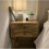 Nordic Bedside Table Mid Century Side Cabinet Solid Wood Scandinavian 2 Drawers 4