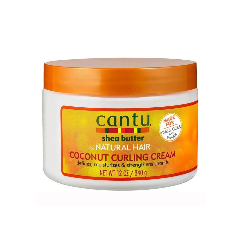 Cream Cantu Natural Hair Shea Butter & Coconut Curling 340G