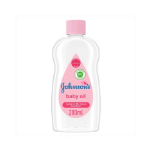 Johnson's Baby Oil, Baby Skin Moisturizer, Mild Baby Oil, Delicate Skin Care, Baby Body Oil, Gentle Baby Moisturizer, Infant Skin Care Oil - 200ml