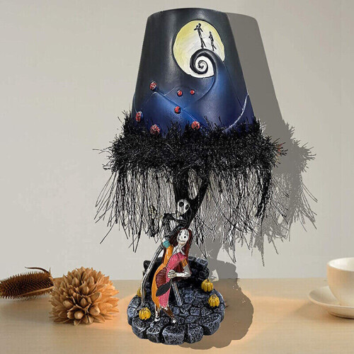 (  With lights) Table Lamp Character Home Halloween Light Up Decorations
