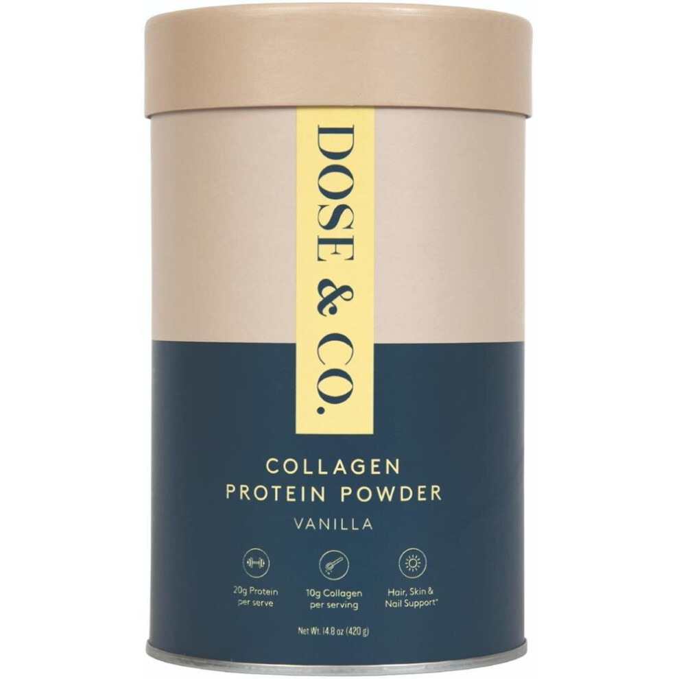 Dose & Co Collagen Protein Blend Vanilla 427g