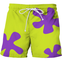 (Green, M) Shorts Star Patrick Beach Pants Ventilation Man Children