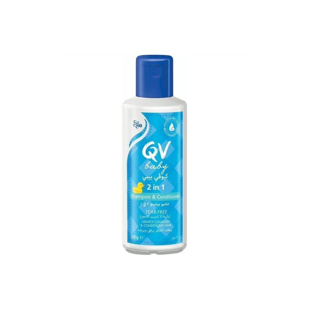 Ego QV Baby 2 In 1 Shampoo & Conditioner 200 g