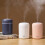 (White) Portable H2O Ultrasonic Air Humidifier with Romantic Light 5