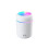 (White) Portable H2O Ultrasonic Air Humidifier with Romantic Light 7