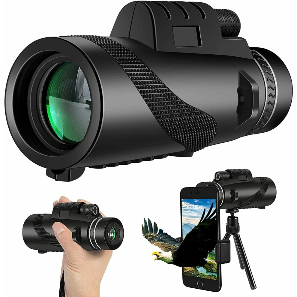 12X50 Monocular Telescope High Definition Bak4 Prism & Fmc Hd Monocular 732004610038