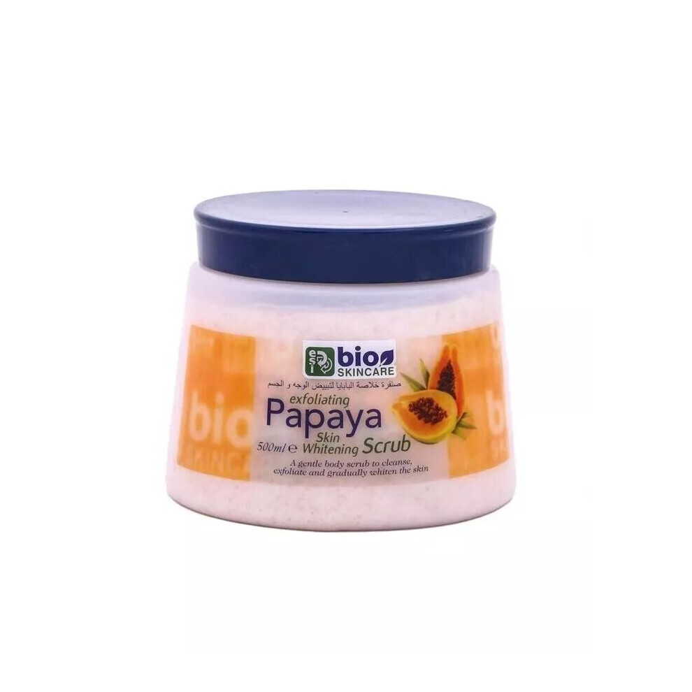 Bio Skincare Papaya Scrub Exfoliating Skin 500 mL