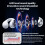 (Black) TWS Bone Conduction Bluetooth 5.3 Earphones Earring Wireless Headphone With Mic 7