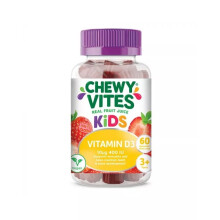 Chewy Vites Kids Vitamin D3 400 IU Gummies Essential Vitamin Support Children 60's