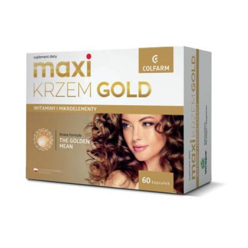 Maxi Krzem Gold healthy hair skin & nails - 60capsules