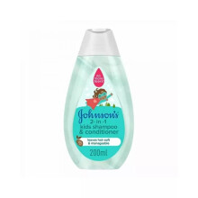Johnson's 2-In-1 Kids Shampoo & Conditioner Children's Hair Care 200ml