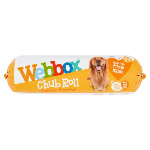 Webbox Webbox Chub Roll Chicken Flavour 1-7 Years 720g (Pack of 6) 2