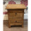 Rustic Bedside Table Small Wooden Cabinet Vintage Side End Unit Industrial Style Solid Wood Drawers 5
