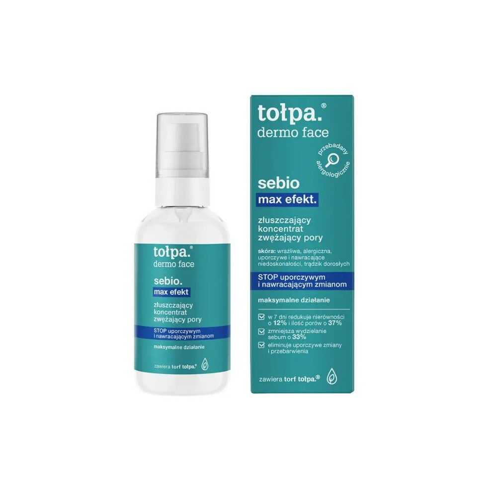 tolpa  /  toÅpa / dermo face sebio max efekt 75ml