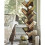 Rustic Shelving Unit Small Vintage Industrial Bookcase Display Storage Cabinet Unit 2