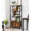 Large Industrial Bookcase Vintage Storage Unit Rustic Metal Cabinet Tall Display 1