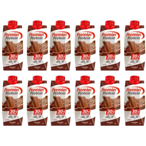 Premier Protein Chocolate Flavour Drink Shake 12 x 325ml 1