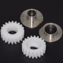 Soft Ice Cream Dispenser Standard Gear set with Liners Bushing Washer For Carpigiani Pump Teflon Parts