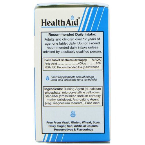 Folic Acid 400g  90 Tablets 1