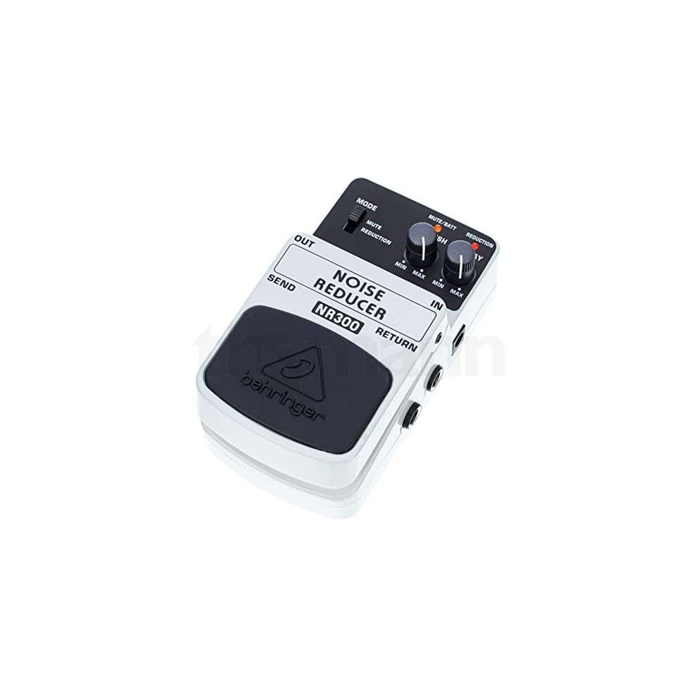 NOISE REDUCER NR300 Ultimate Noise Reduction Effects PedalBlack and Silver