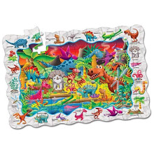Das Learning Journey-Puzzle verdoppelt sich  Finden Sie es! Dinosaurier  Dino-Bodenpuzzle, Dino-Puzzle fr Kinder, Dinosaurier-Puzzle, Jumbo-Puzzle