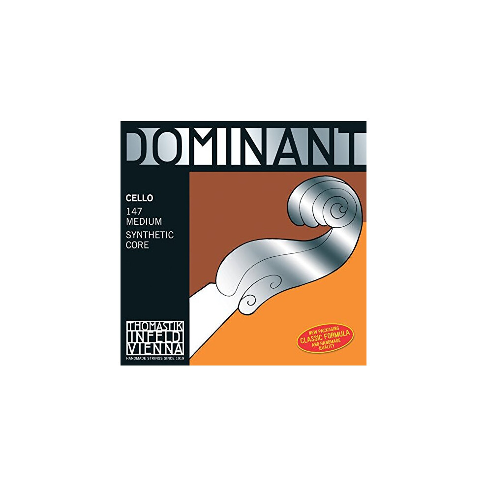 Dominant Strings 142 Chrome Wound Cello A String