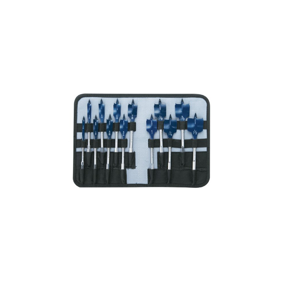 DSB5013P 13Piece Daredevil Spade Bit Set in PouchBlue