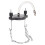 Sealey VS820UA Brake  Clutch Bleeding System with Universal AdaptorRed 1