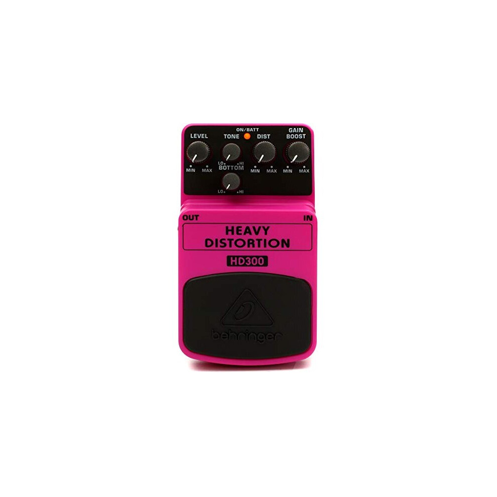 HD300 HEAVY DISTORTION Effects PedalPink