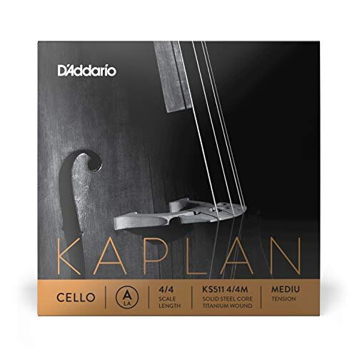 Kaplan 44 Scale light tension Single A String for Cello