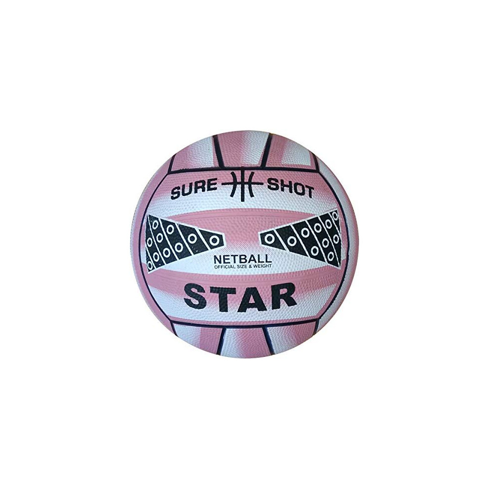 Sure Shot 340N905ap Netball Size 4 Pink