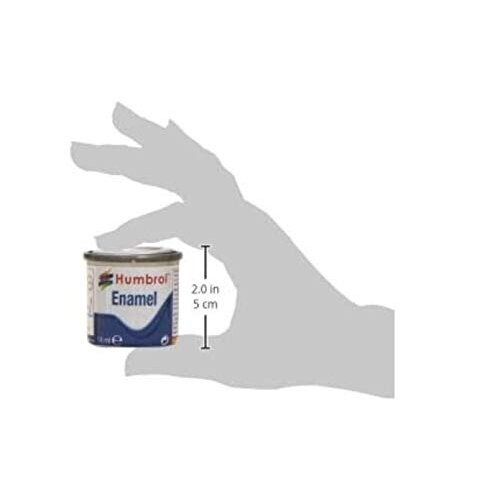 Humbrol 14ml No 1 Tinlet Enamel Paint 21 Black Gloss 2